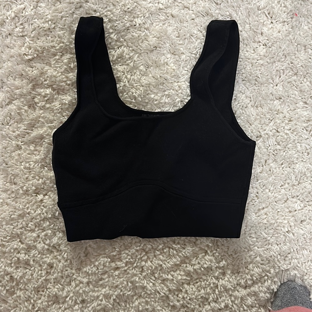 Glassons Black Crop Top